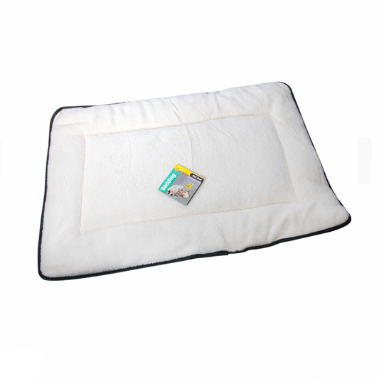 Pet One Bed Cushion - Waterproof Base W Faux Sheepskin Top