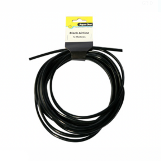 Aqua One Air Line PVC 5m Black
