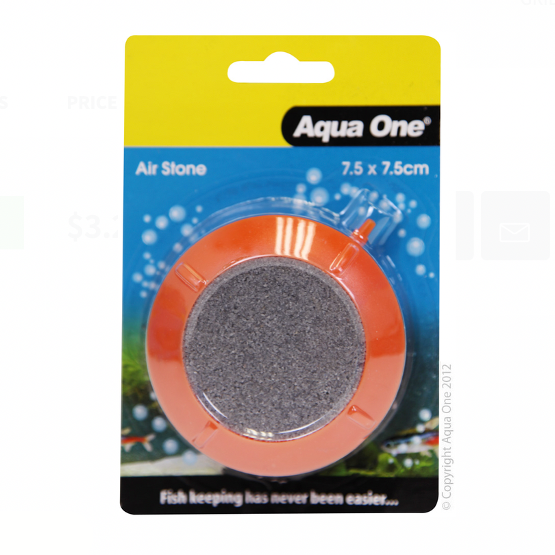Aqua One Air Stone - PVC Encased Air Disk