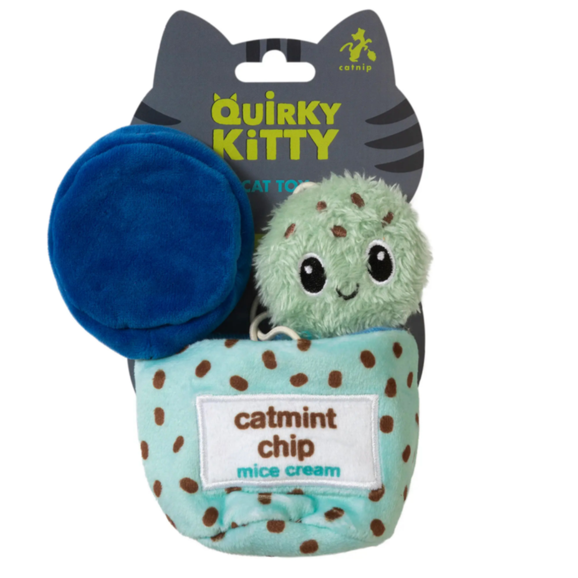 Quirky Kitty Mice Cream Hide-A-Toy