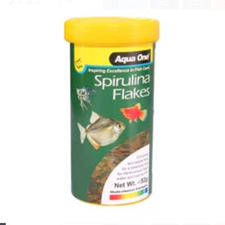 Aqua One Spirulina Flakes