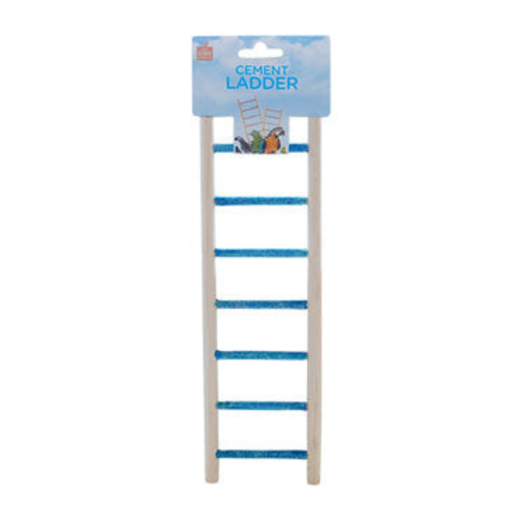 Avian Care Bird Wooden Ladder Cement/Grit