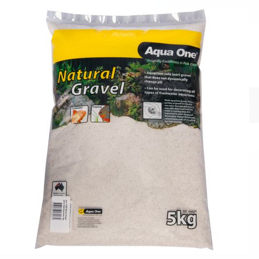 Natural Gravel White Sand Australian - 5kg