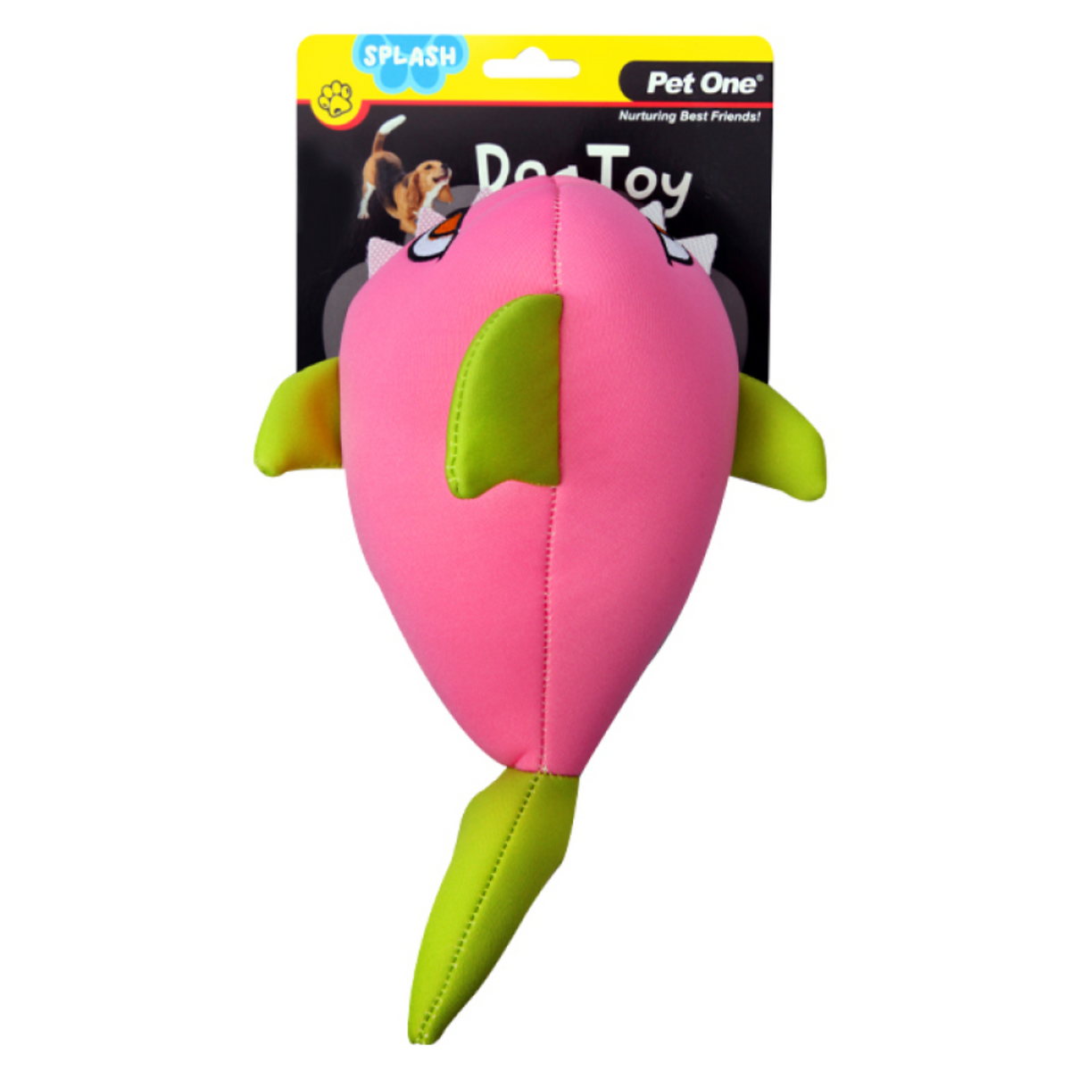 Pet One Dog Toy Splash Squeaky Shark (23cm) PK