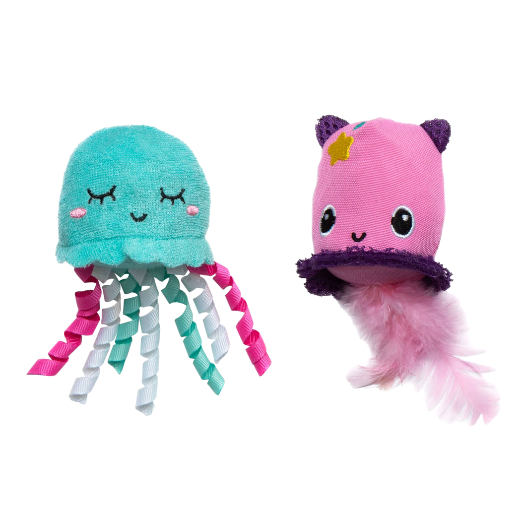 Quirky Kitty Jellyfish & Chill 2pk