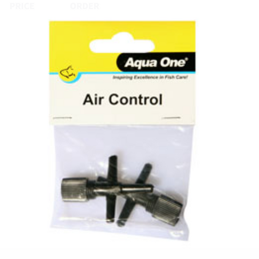 Aqua One Air Line T Control Valve (2pk)