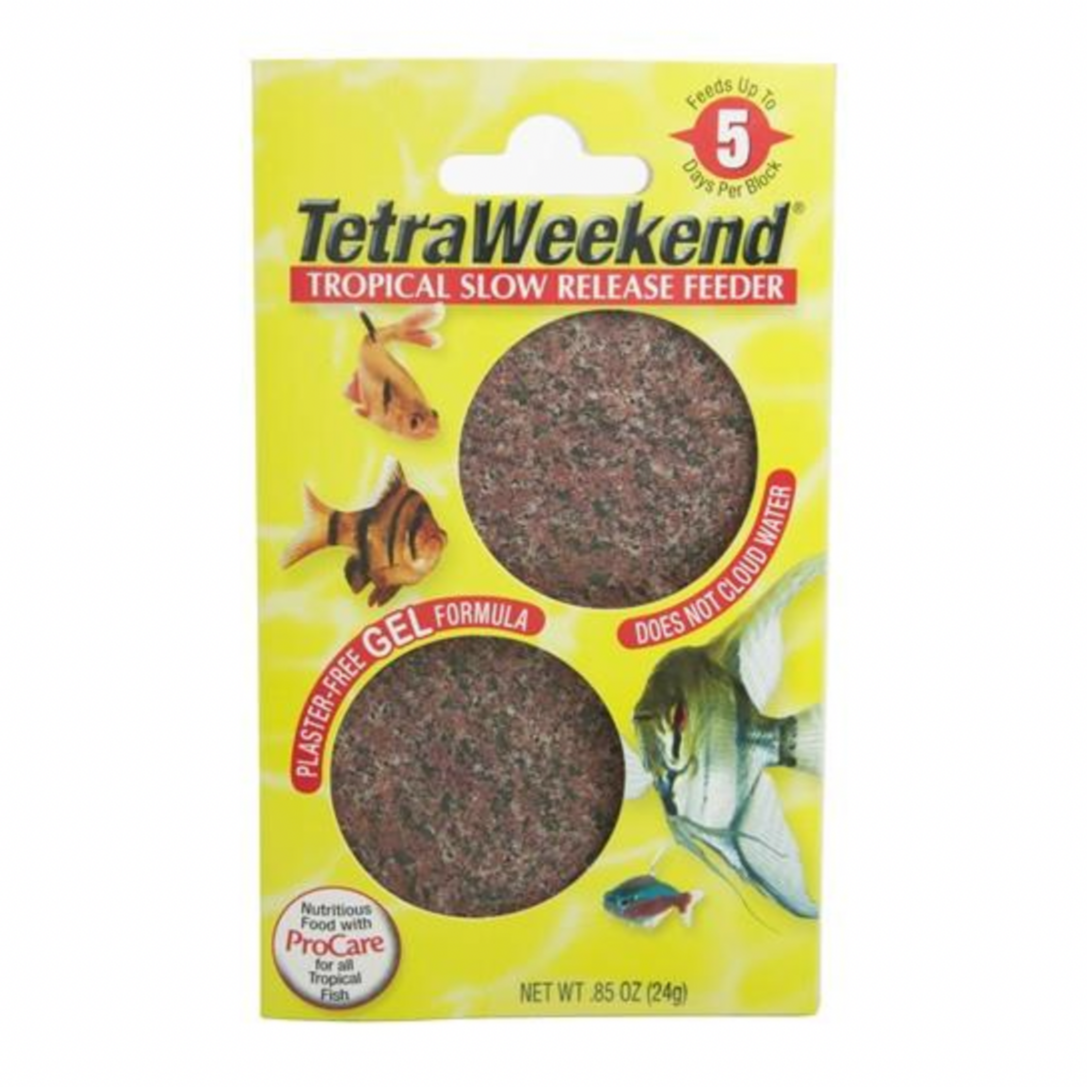TetraWeekend 5-Day Tropical Fish Feeder – Gel block for short-term fish feeding